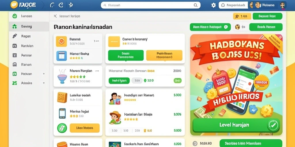 Tampilan antarmuka yang intuitif dan mudah digunakan.