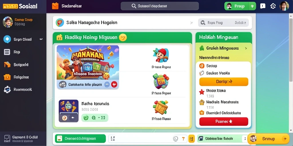Tampilan antarmuka yang menarik dan mudah digunakan.