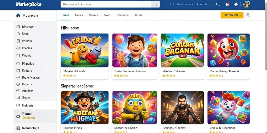 Tampilan antarmuka yang menarik dan mudah digunakan.