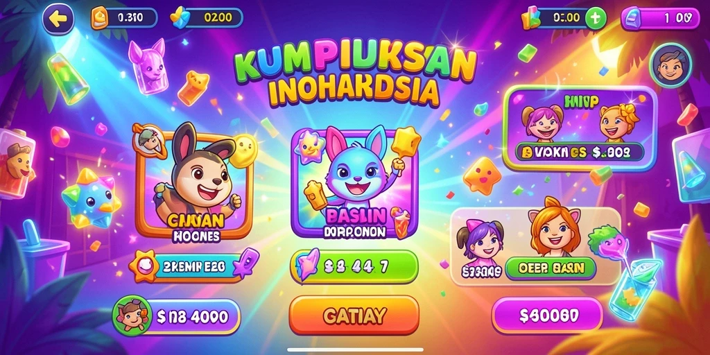 Tampilan awal aplikasi yang menarik.